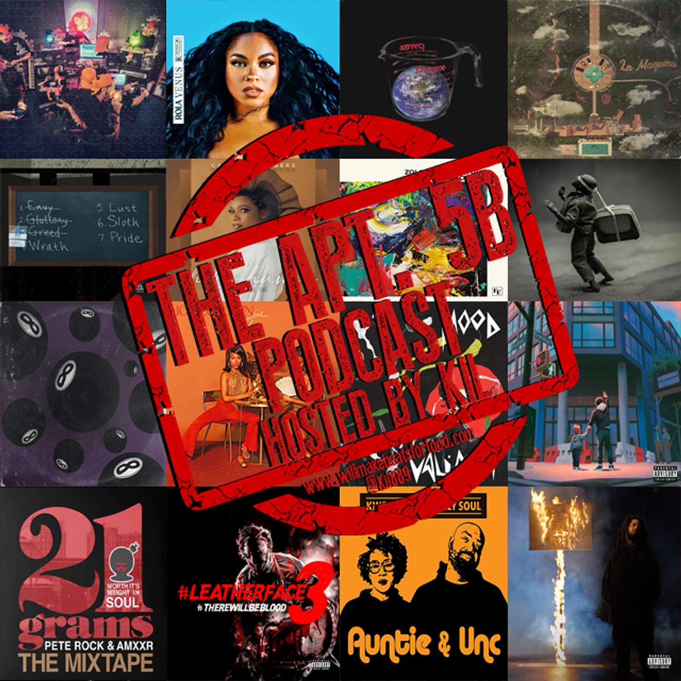Apt. 5B Podcast Hosted by Kil: The Dopest Albums of 2021 So Far... episode artwork