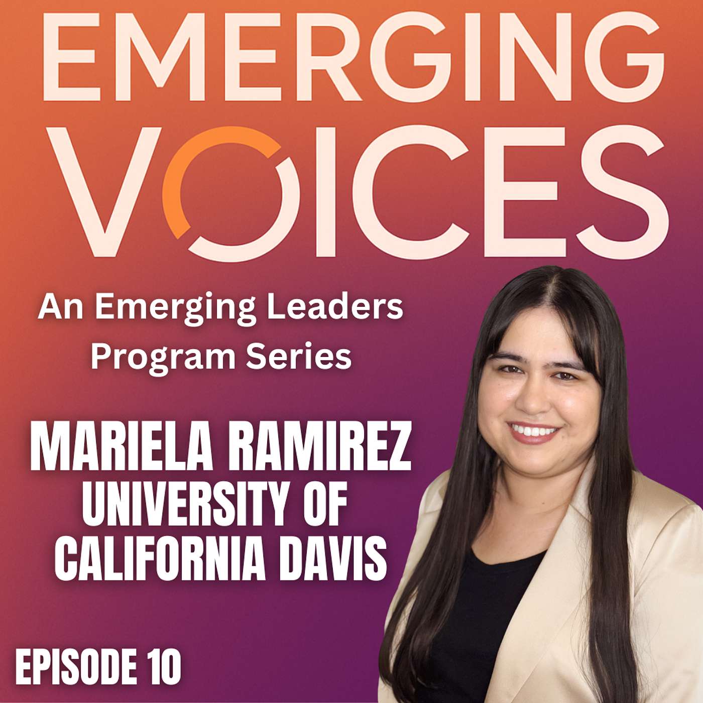 Ep. 10 – Mariela Ramirez – Emerging Voices