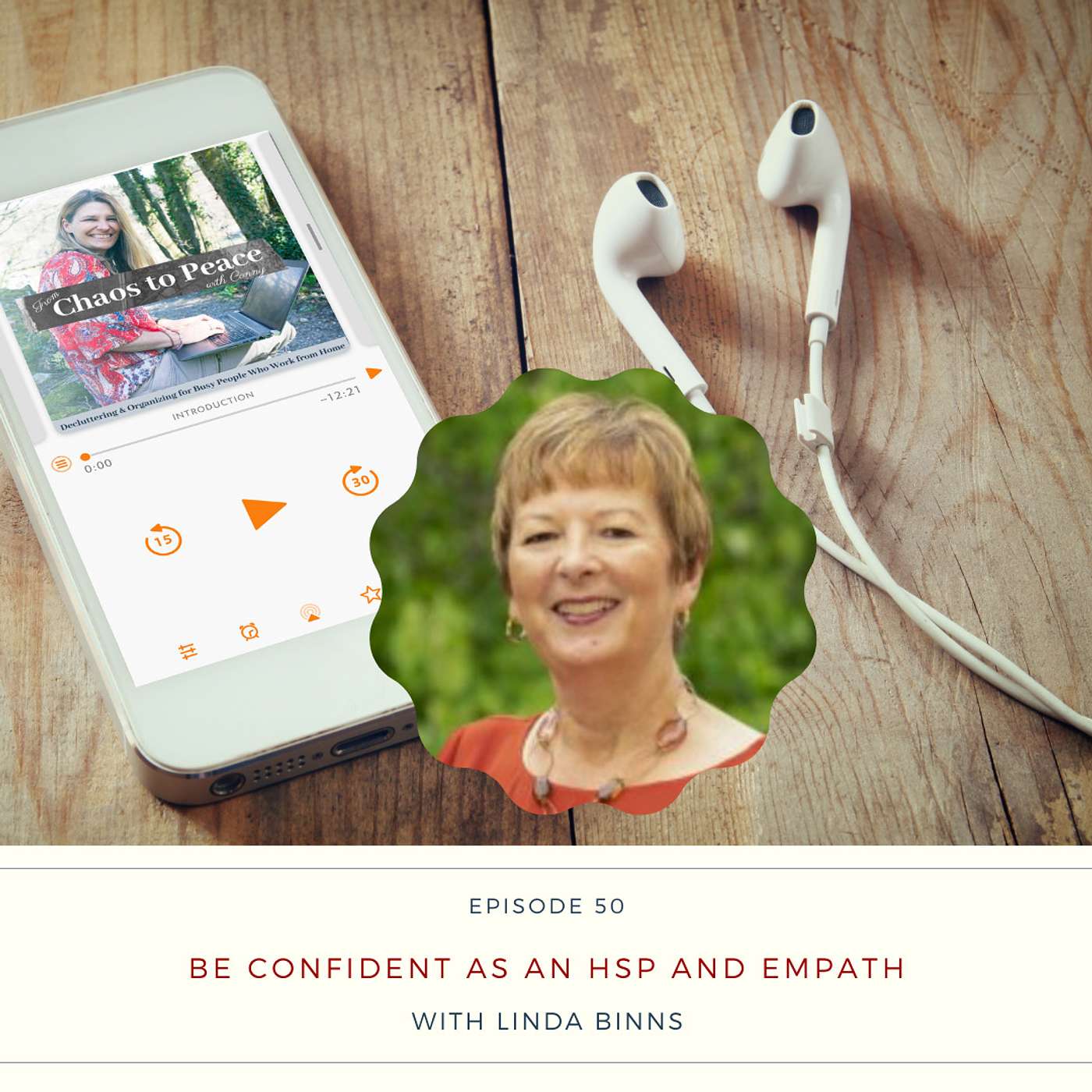 Chaos to Peace with Conny: clearing the clutter and getting organized in your space, files and finances - with a spiritual twist