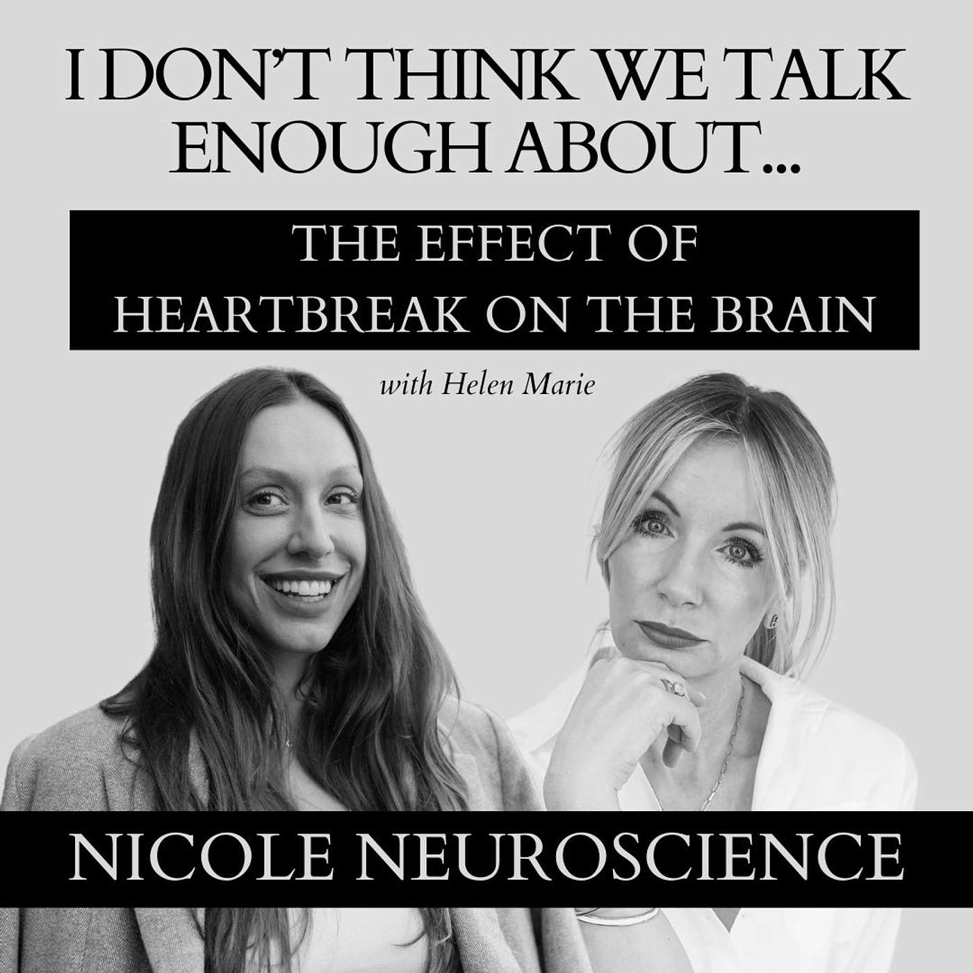 I Don\'t Think We Talk Enough About...