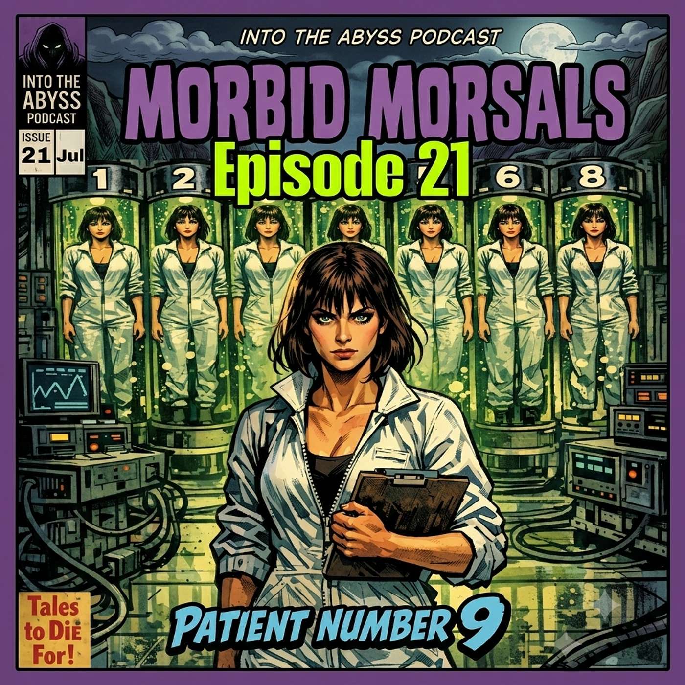 Morbid Morsals Season 3. Episode 21. Patient Number 9 episode artwork