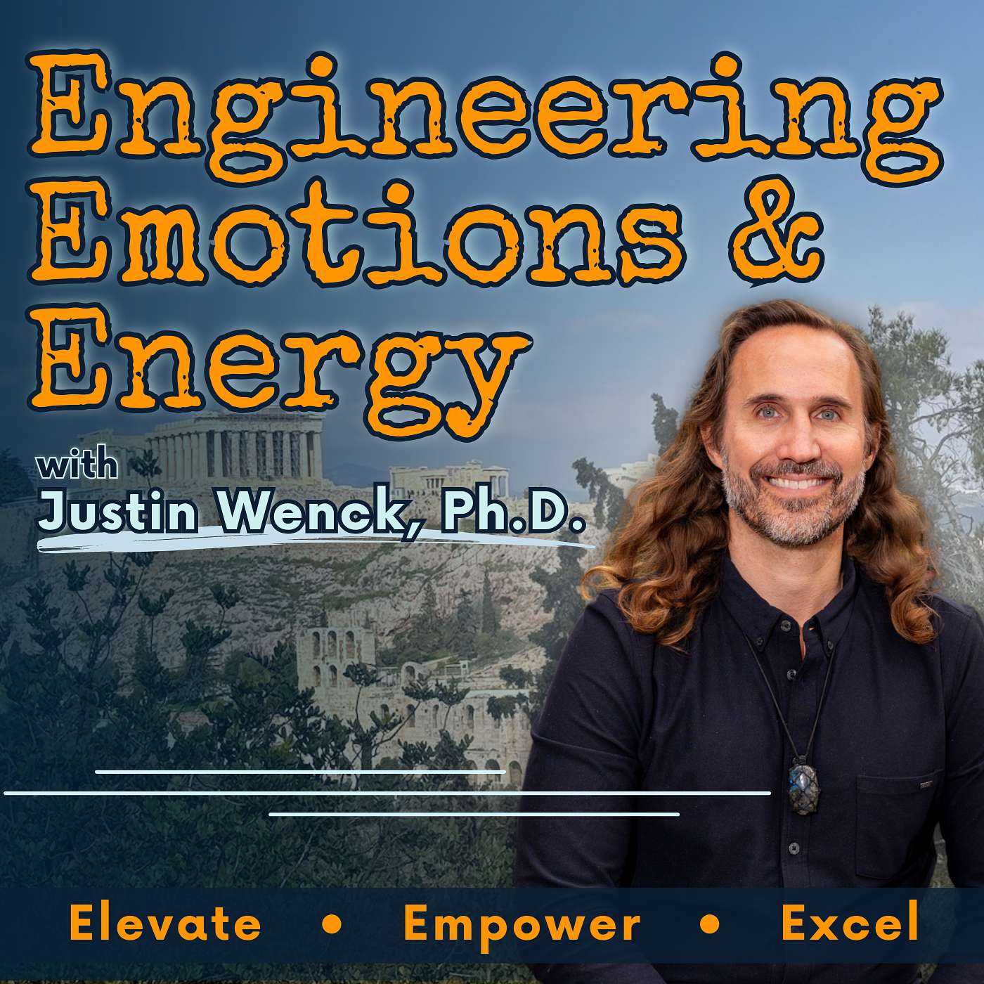 Engineering Emotions and Energy with Justin Wenck, Ph.D. Artwork