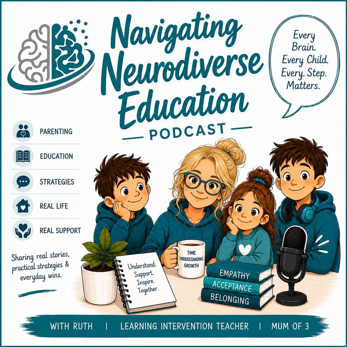 Navigating Neurodiverse Education Podcast podcast artwork