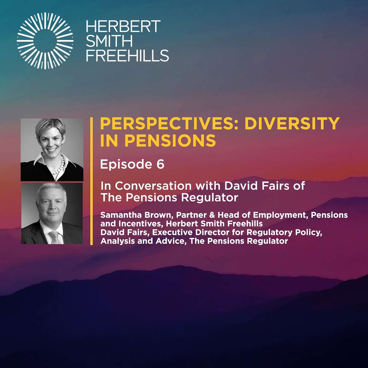 Perspectives: Diversity in Pensions EP6 - In conversation with David Fairs, The Pensions Regulator episode artwork