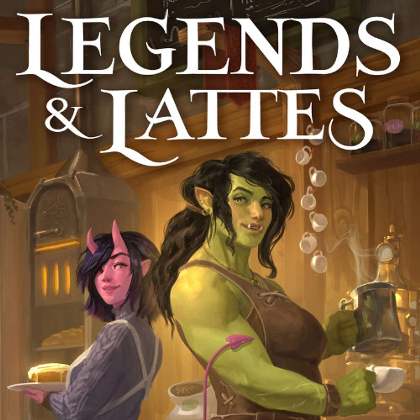 Orc opens coffeeshop, hilarity ensues (Legends and Lattes | Travis Baldree) episode artwork