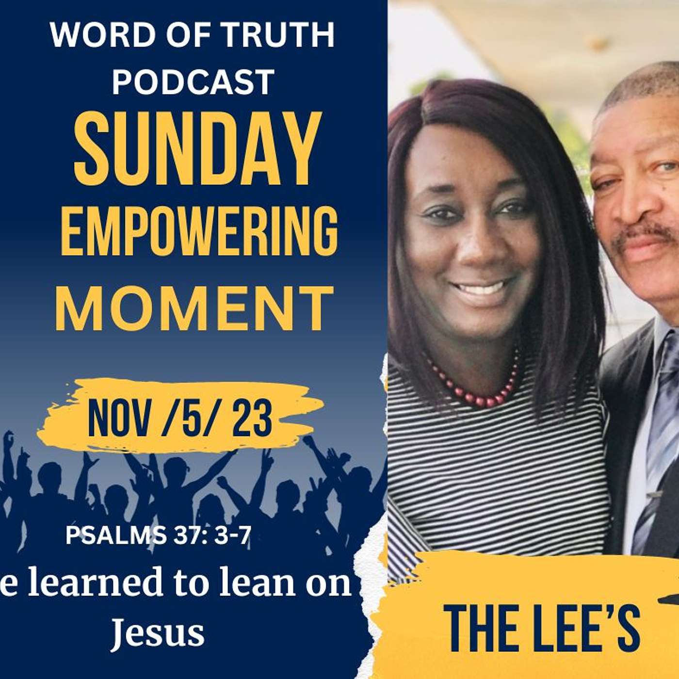 I've learned how to lean on Jesus episode artwork