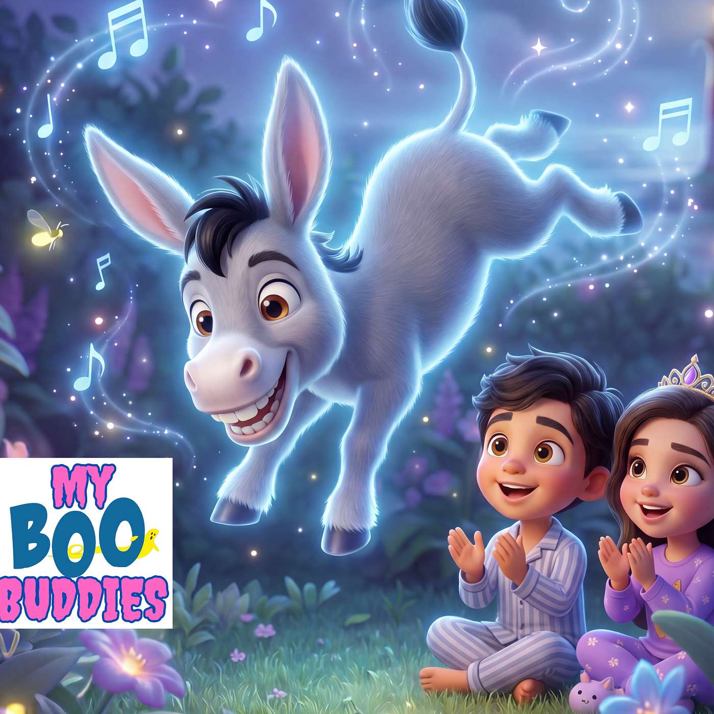My Boo Buddies Bedtime Stories Episode 5 "Manny and the Little Donkey Who Couldn't Sleep"
