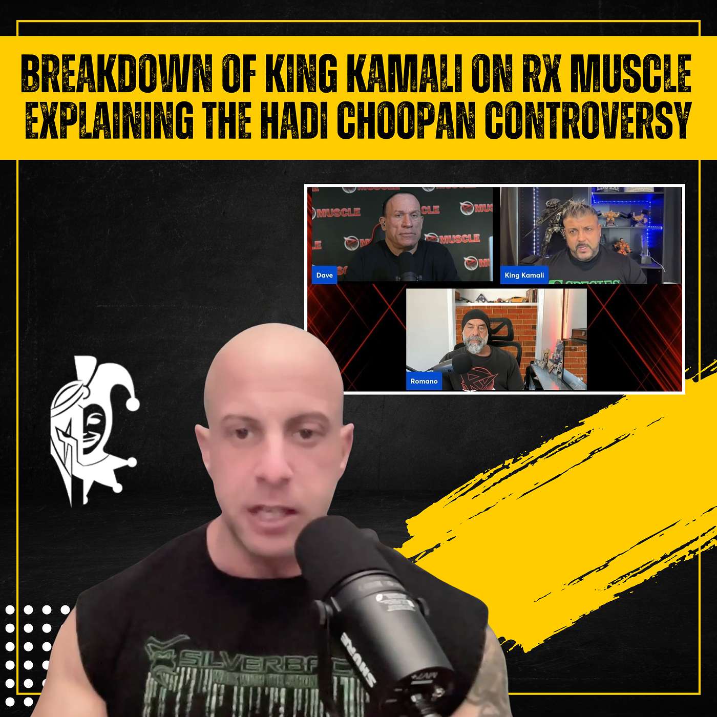 Breakdown of King Kamali on RX Muscle explaining the Hadi Choopan controversy