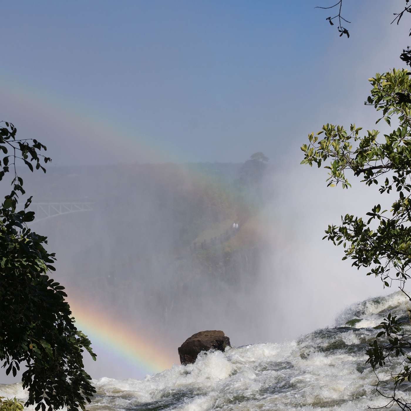 वसंत ऋतु में विक्टोरिया जलप्रपात ©2024 Victoria Falls in the Spring