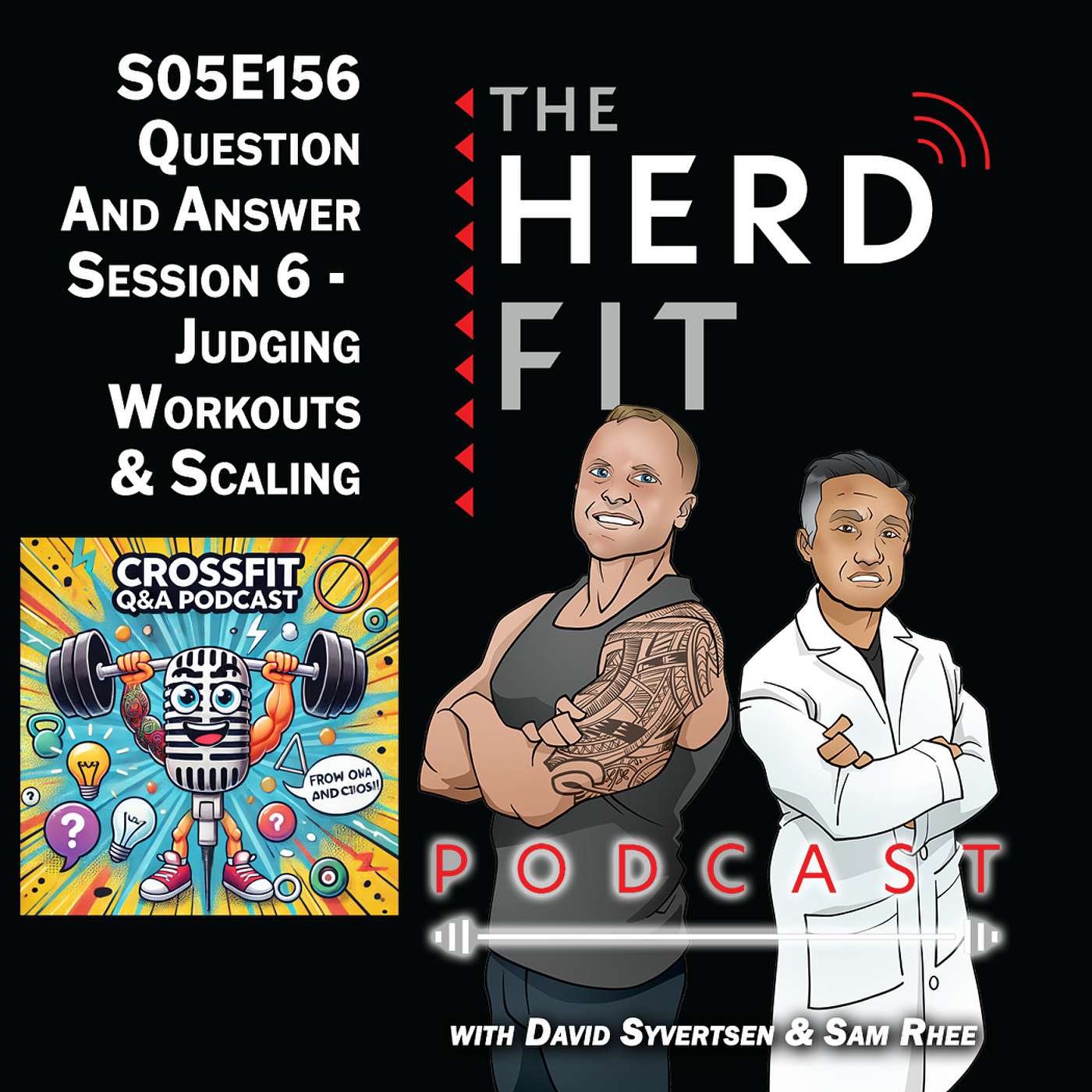 S05E156 - Question and Answer #6 Enhancing CrossFit Precision: Judging, Standards, and Scaling Strategies Explored episode artwork
