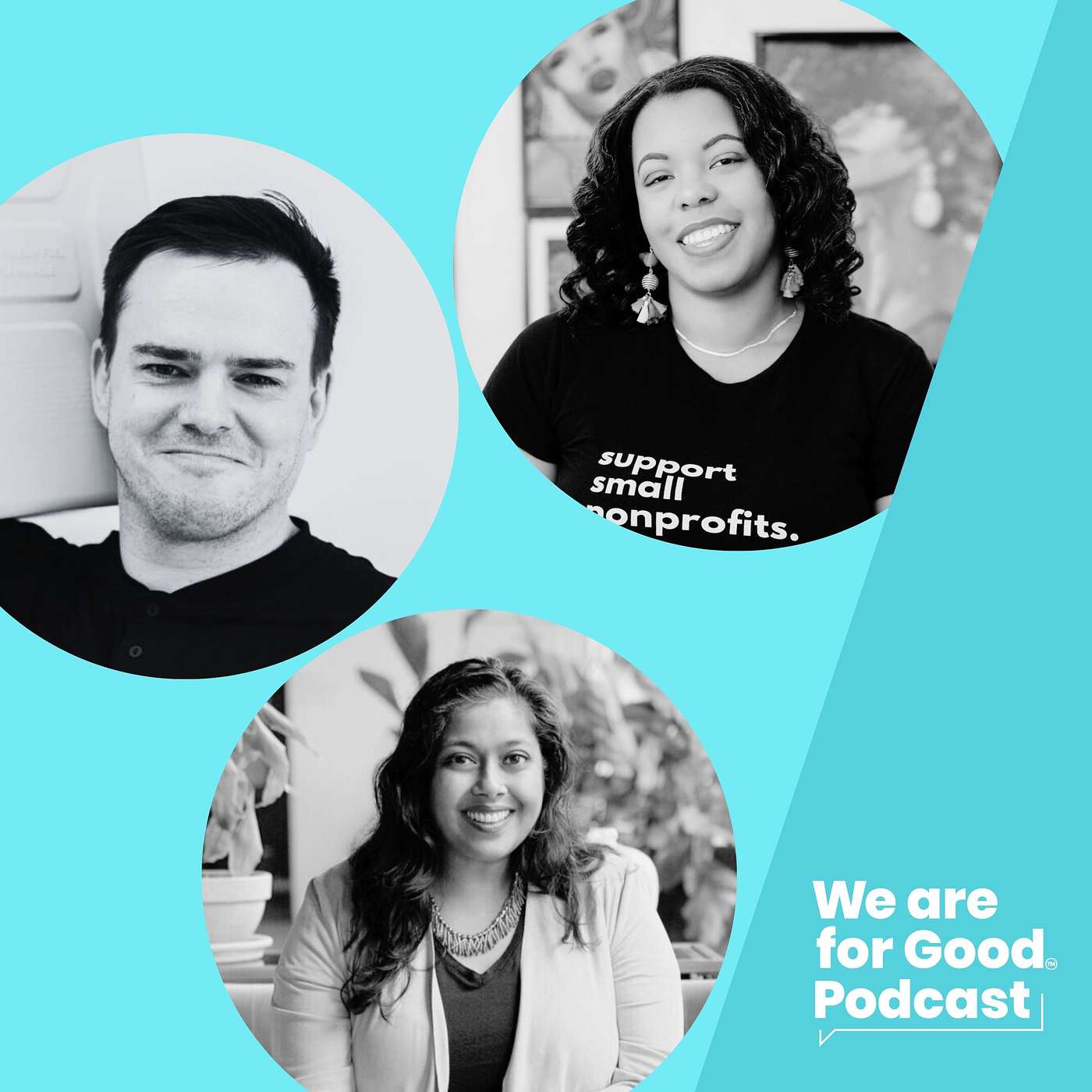 We Are For Good Podcast - The Podcast for Nonprofits