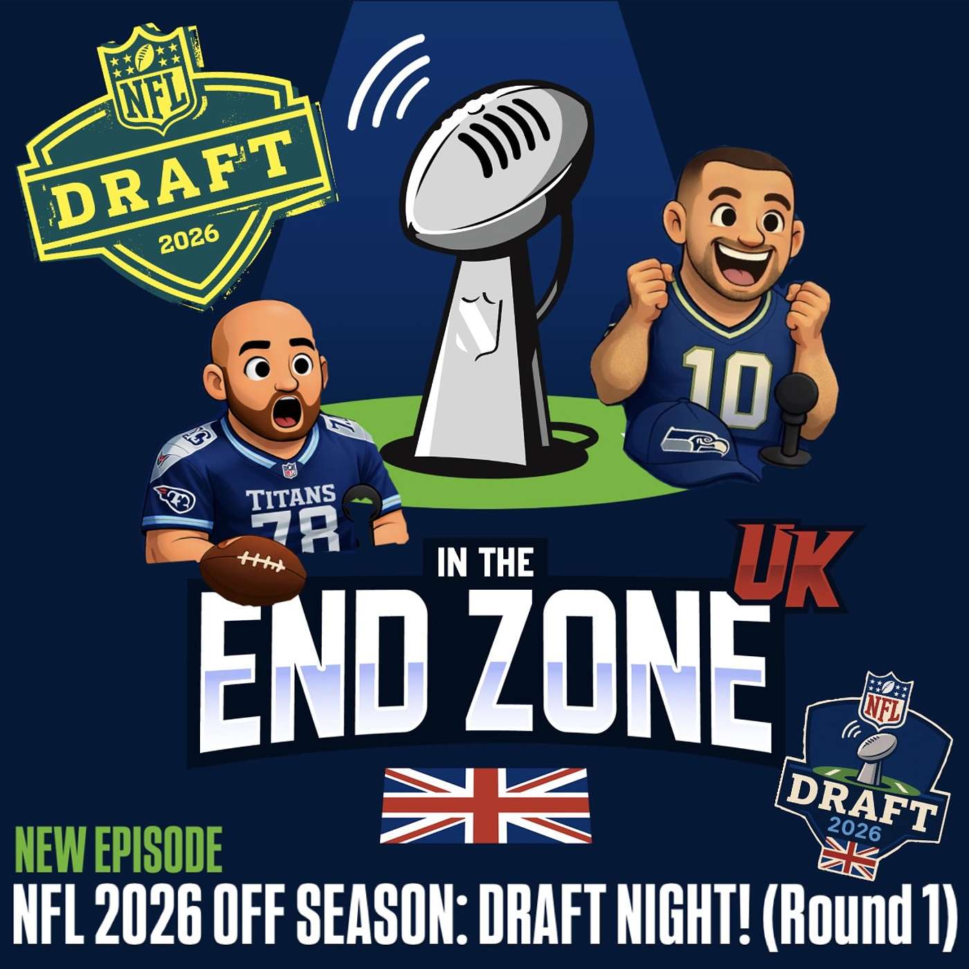 NFL 2026 Offseason: Draft Night (Round1)! episode artwork