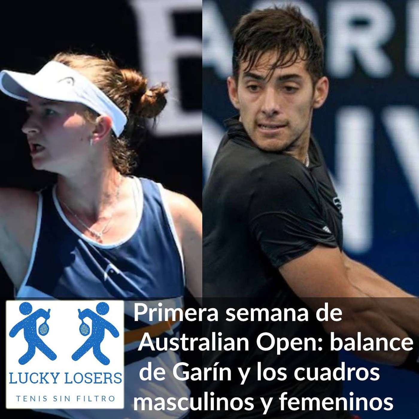 24/ene/2022 - Primera semana de Australia: balance de Garín y como van los cuadros masculinos y femeninos