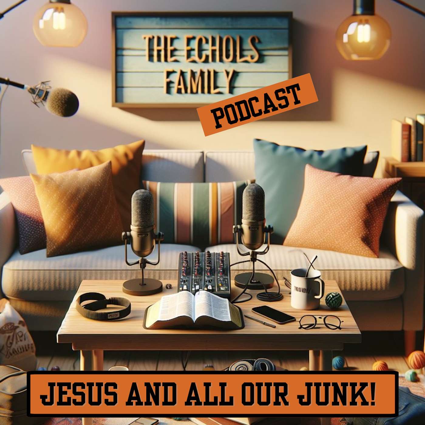The Echols Family, Jesus And All Our Junk! podcast artwork