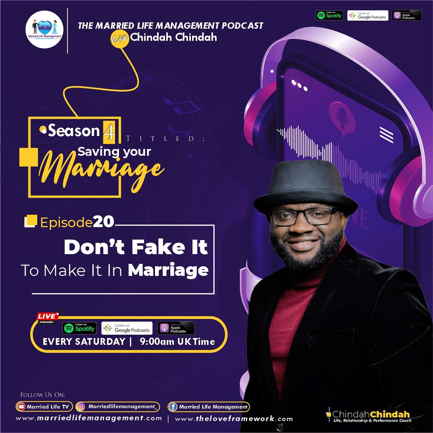 Don’t Fake It To Make It In Marriage episode artwork