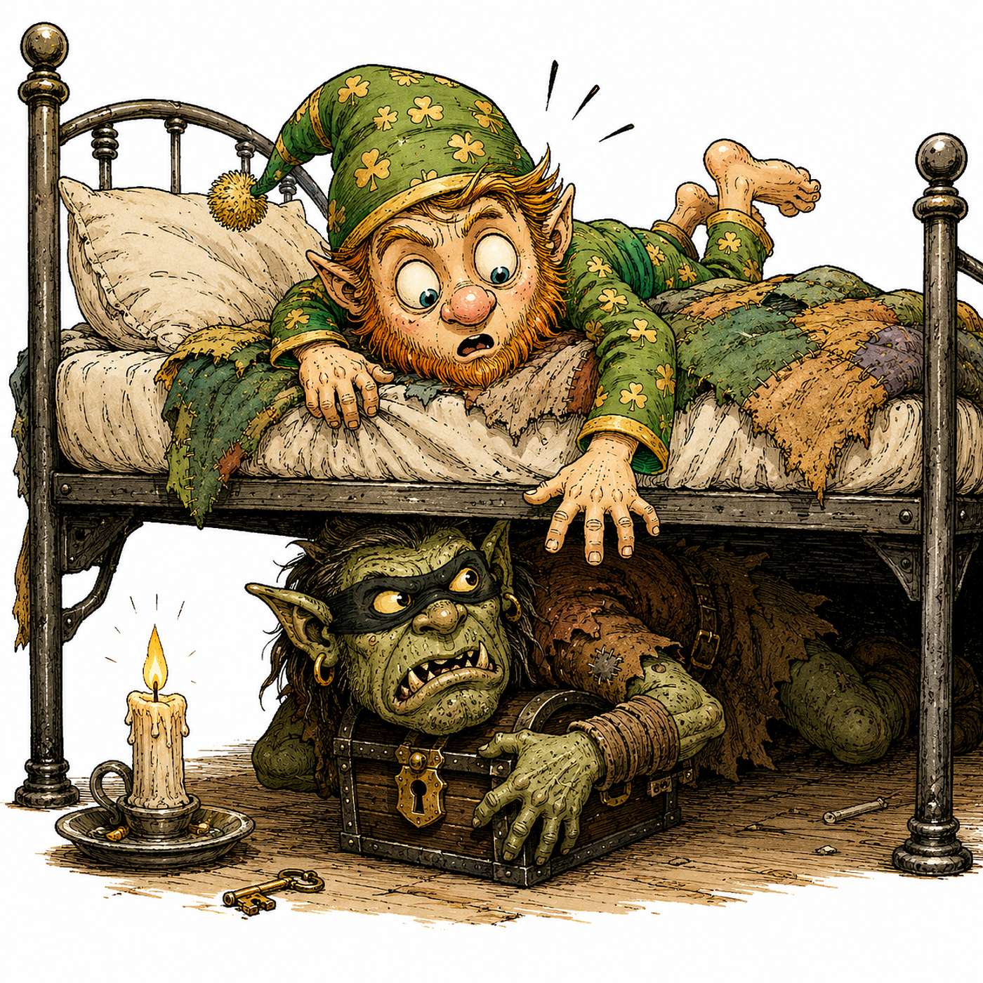 The One Orc Conclusion - The Hasty Generalization logical fallacy episode artwork