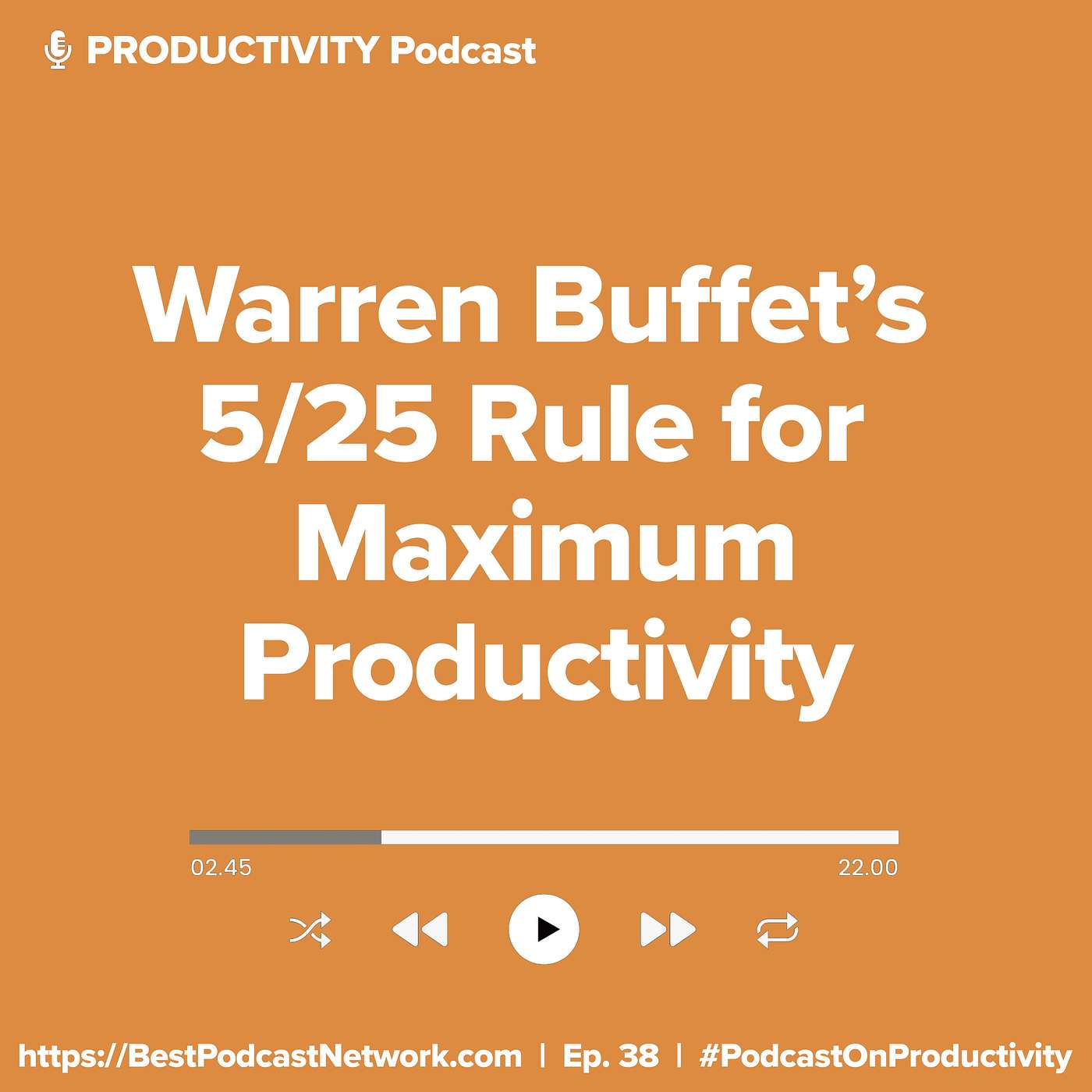 Warren Buffet's 5/25 Rule for Maximum Productivity