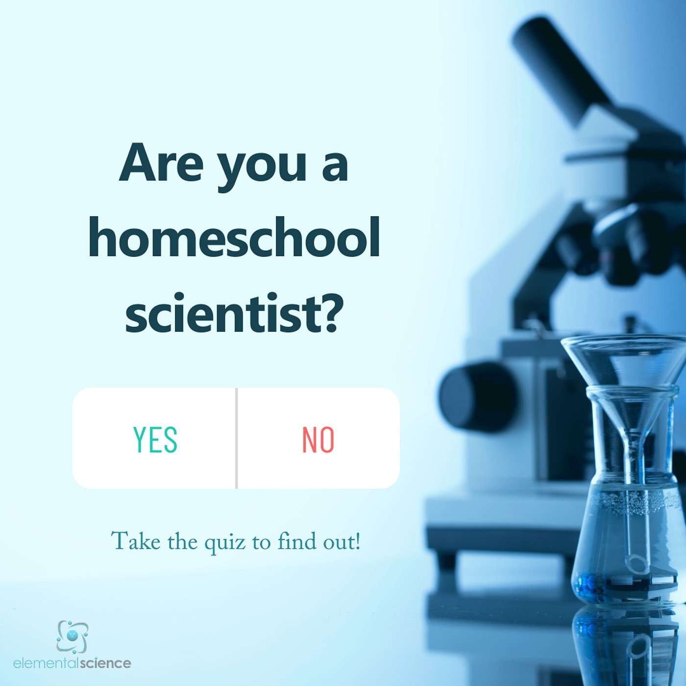 Take the Quiz-->Are you a homeschool scientist? {Audio-blog from Elemental Science}