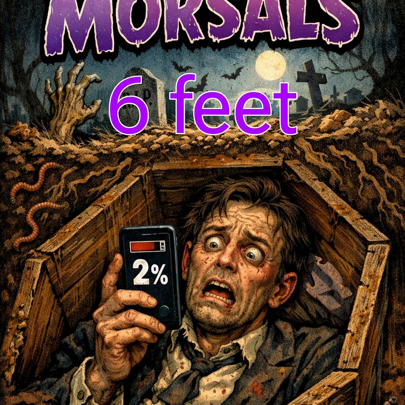 Morbid Morsals . Season 3. Episode 11. 6 Feet episode artwork