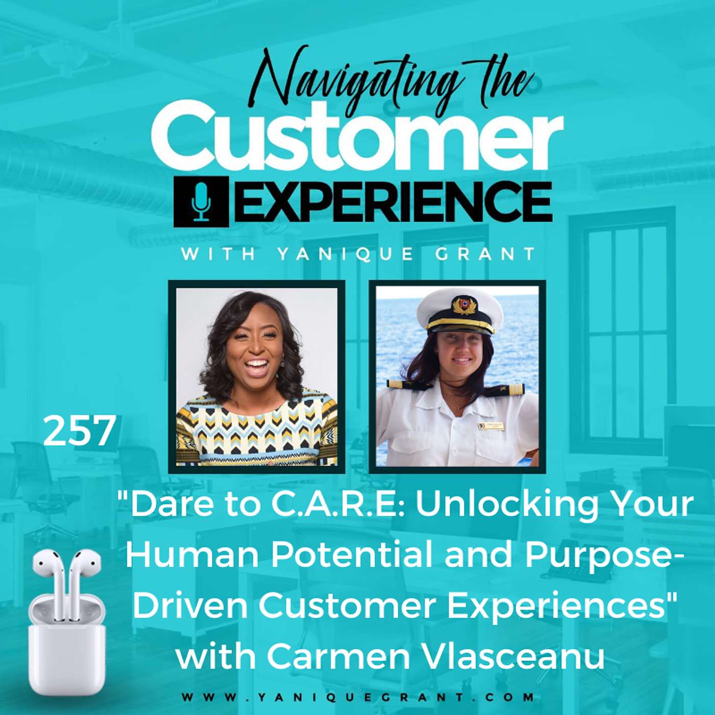 257: Dare to C.A.R.E: Unlocking Your Human Potential and Purpose-Driven Customer Experiences Carmen Vlasceanu 257: Dare to C.A.R.E: Unlocking Your Human Potential and Purpose-Driven Customer Experiences Carmen Vlasceanu