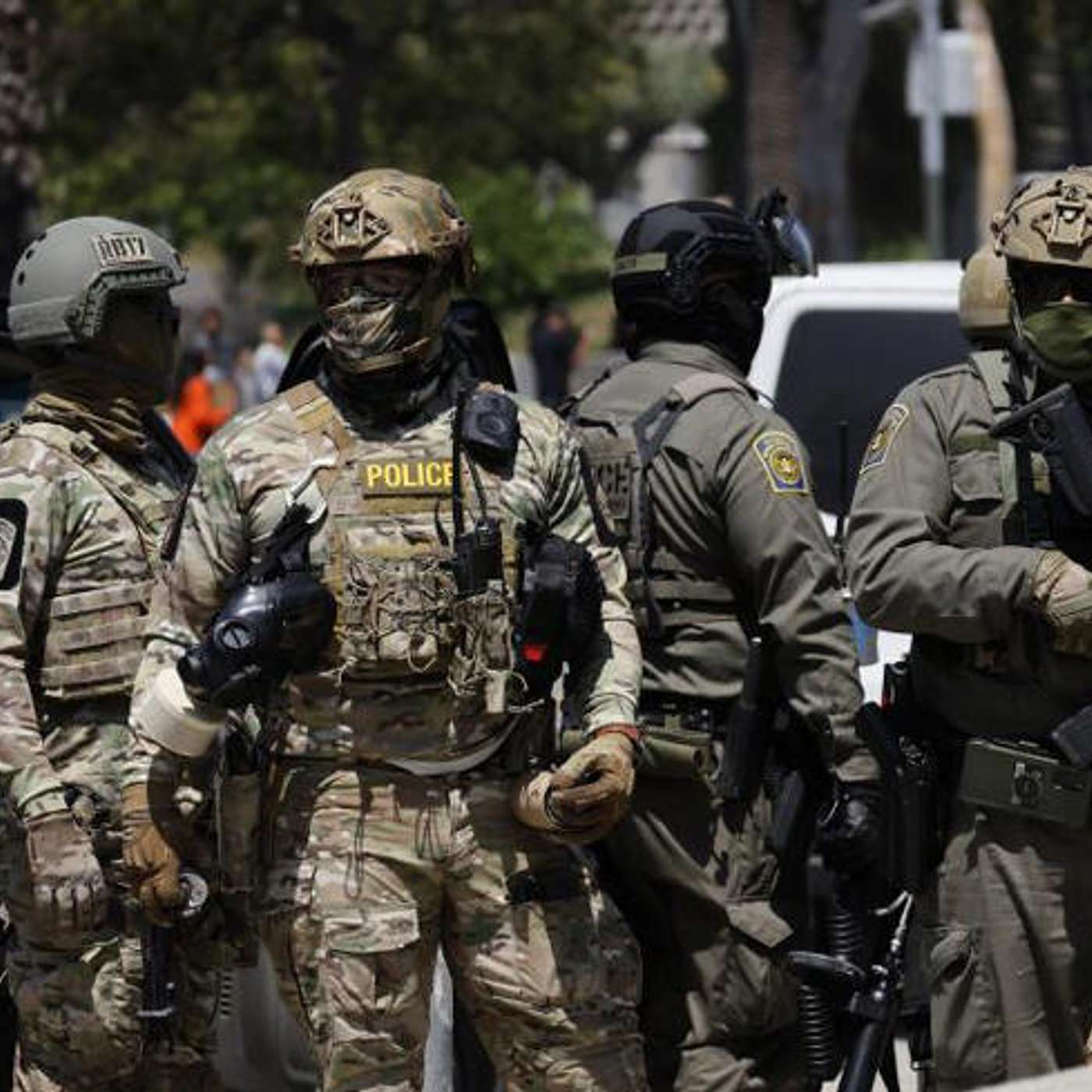 Troops and federal agents briefly descend on LA's MacArthur Park in largely immigrant neighborhood episode artwork
