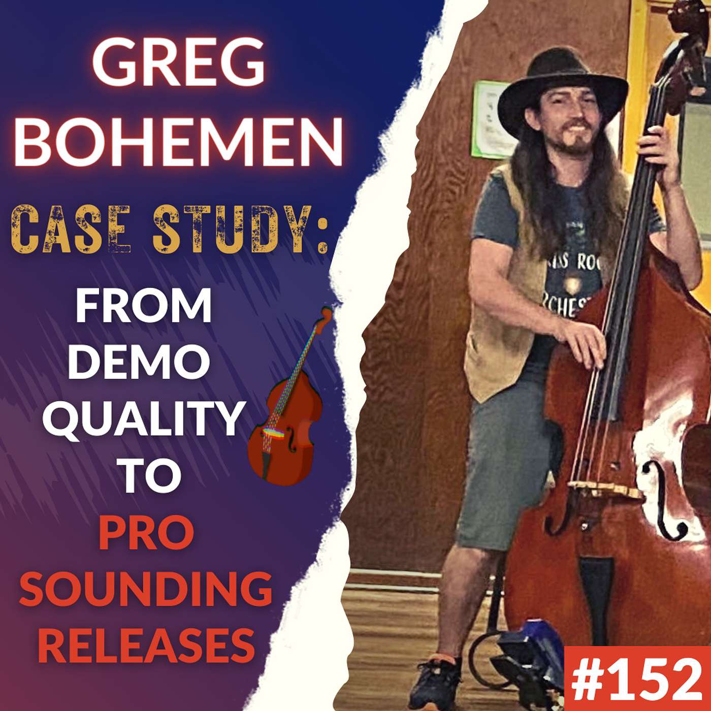 #152: From Demo Quality To Pro Sounding Releases - Greg Bohemen (Interview/Case Study)