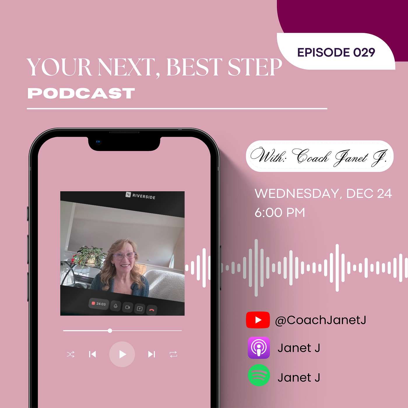 Episode 029: God With Us, Not Perfect With Us (A Christmas Eve Message) episode artwork