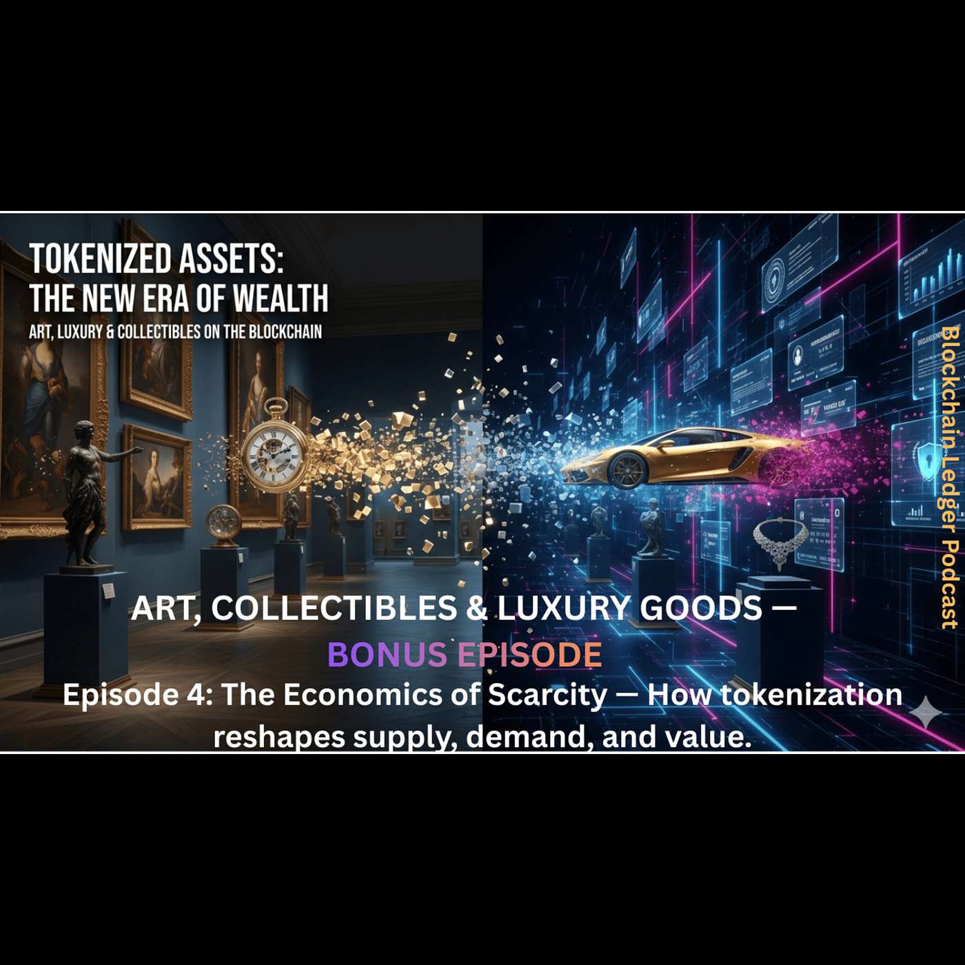 Art, Collectibles, and Luxury Goods: 3 Part Series--BONUS EPISODE--Episode 4: The Economics of Scarcity — How tokenization reshapes supply, demand, and value.