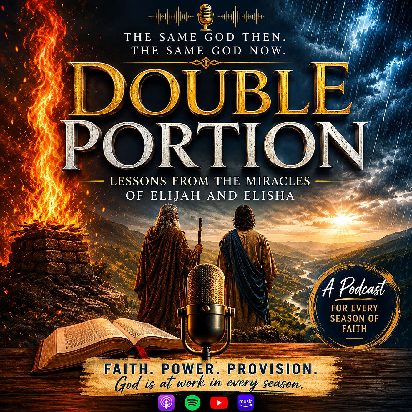 DOUBLE PORTION – Episode 8-- "More Than You Can See" episode artwork