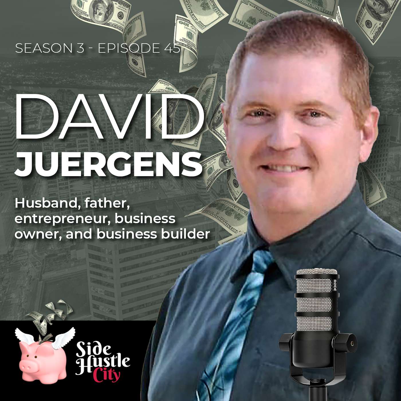 S3 Ep45 - David Juergens teaches us how to enjoy life and see the world side hustling as a licensed travel agent episode artwork
