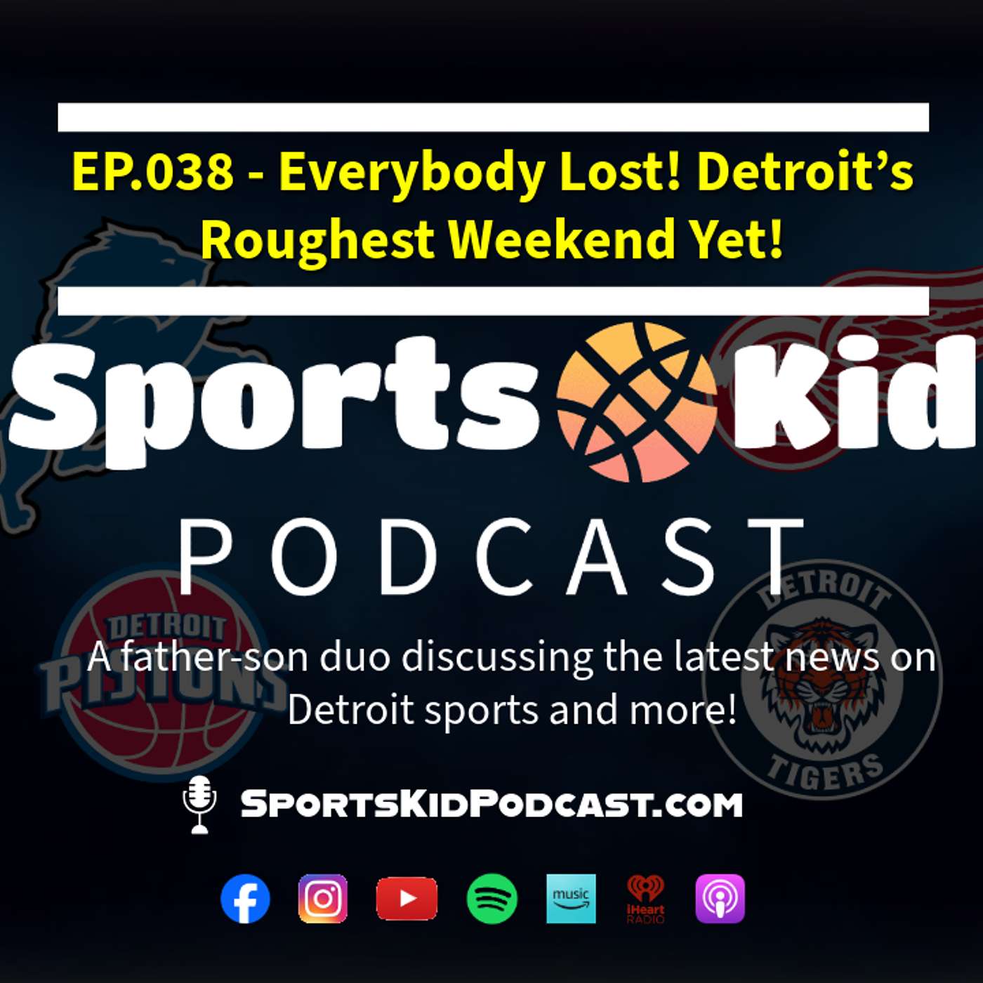 EP.038 - October 14 2025 - Everybody Lost! Detroit’s Roughest Weekend Yet! episode artwork
