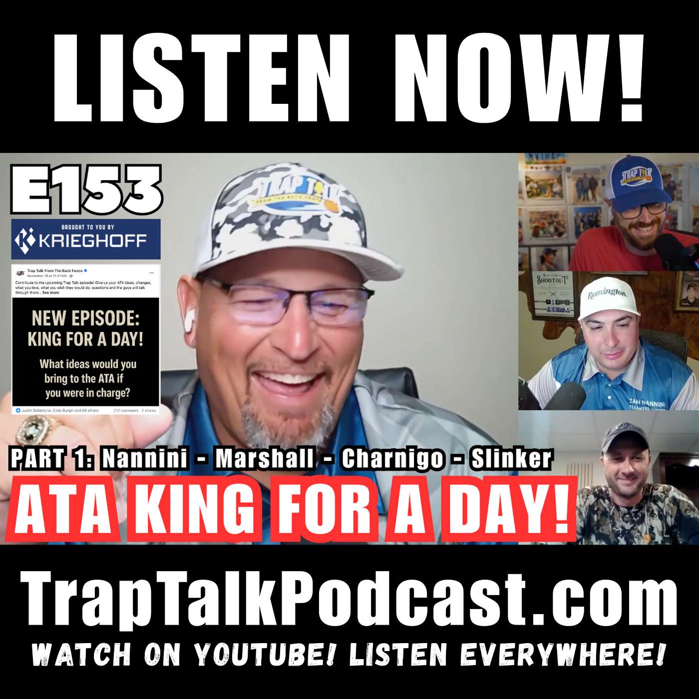 King for a Day: The ATA Ideas Shooters Want Most - Trap Talk E153 - Part 1