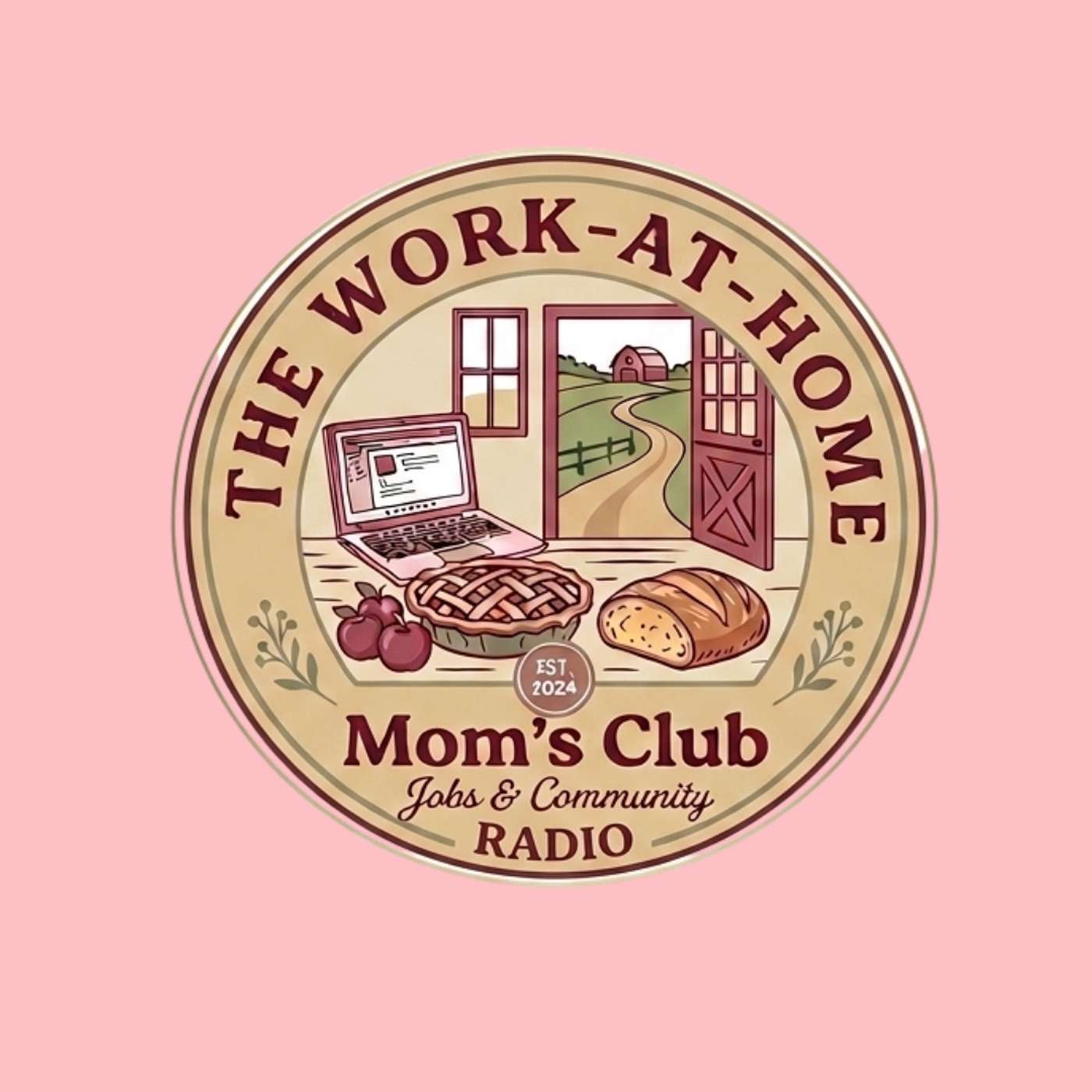 The Work-at-Home Moms Club Artwork