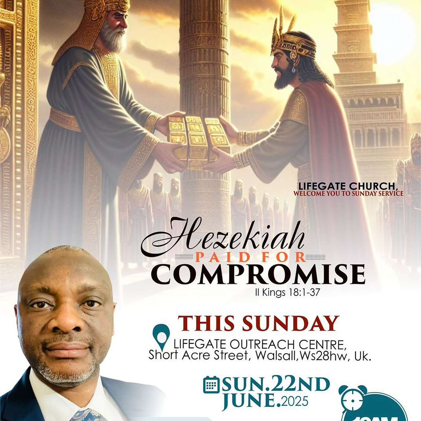 Hezekiah paid for compromise  - Lifegate Church - 22.6.25 episode artwork