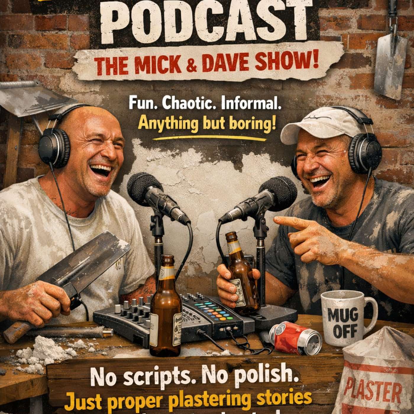 🎙 NEW SERIES ALERT – The Mick and Dave Show!   Episode 1,with guest  Mr. Mark Huyton of Shark Bags