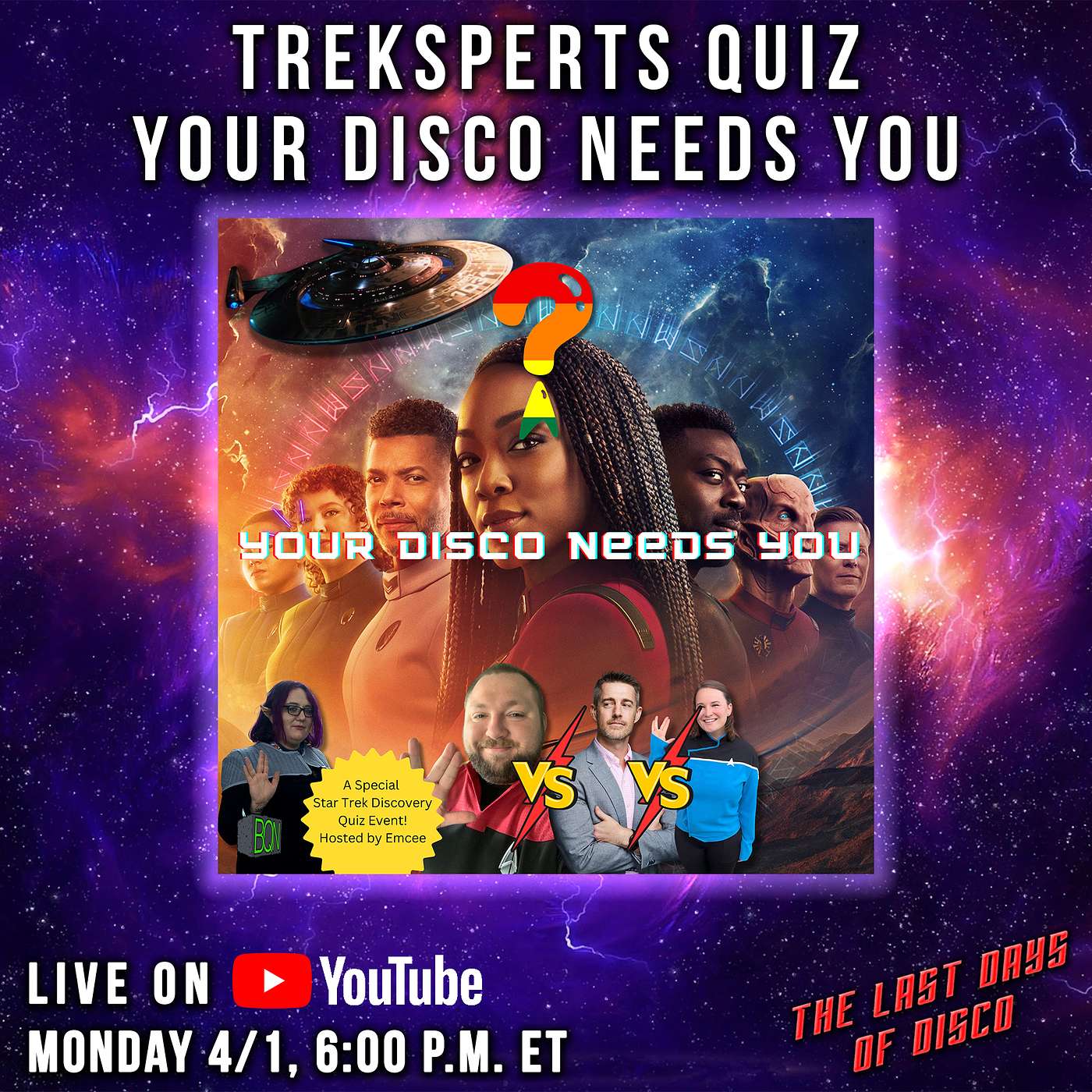 Treksperts Quiz - Your DISCO Needs You