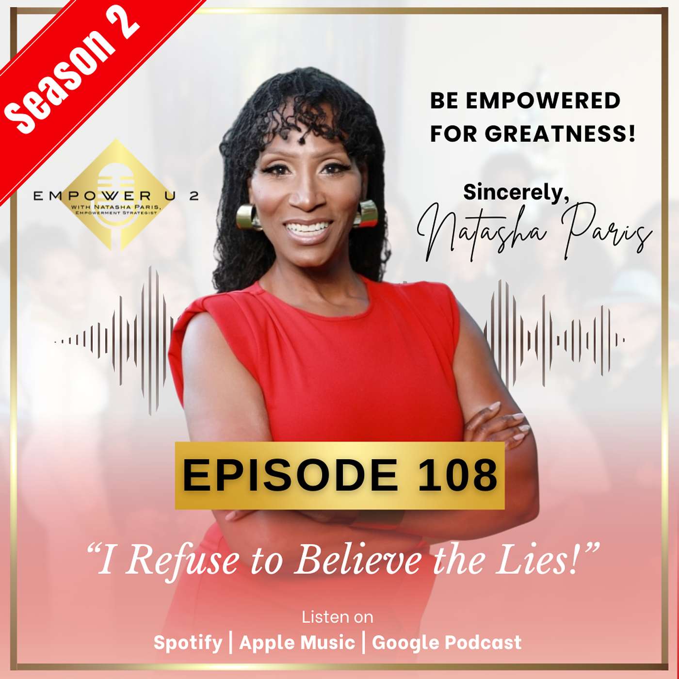 Empowerment Affirmation for “I Refuse to Believe the Lies!”