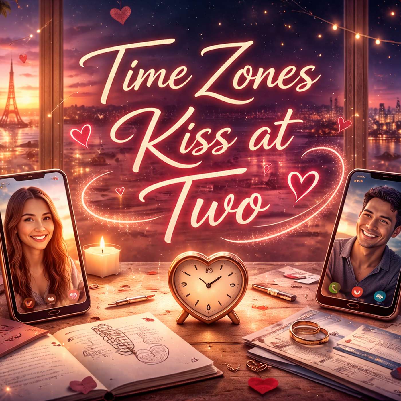 Time Zones Kiss at Two Time Zones Kiss at Two