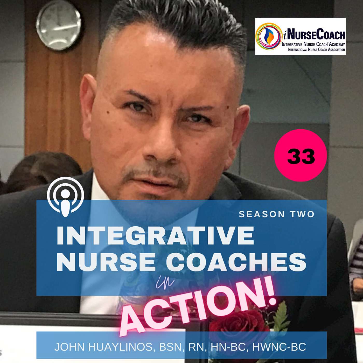Nurse Coaches Take Care of Each Other- John Huaylinos, BSN, RN, HN-BC, HWNC-BC episode artwork