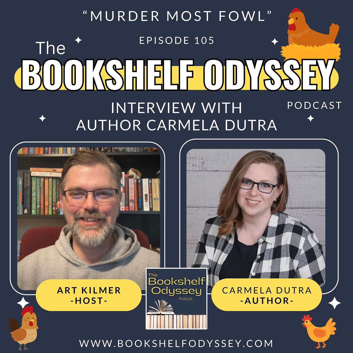 A Murder Most Fowl! A Conversation with Cozy Mystery Writer Carmela Dutra episode artwork