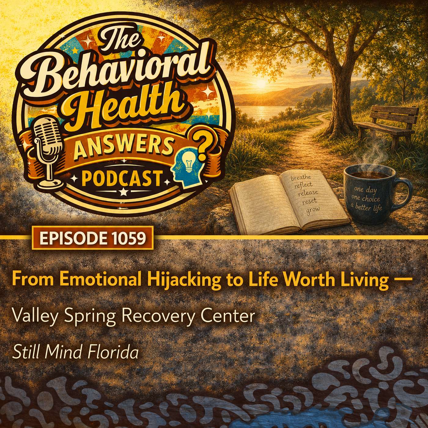 Episode 1059: From Emotional Hijacking to Life Worth Living | Still Mind Florida episode artwork
