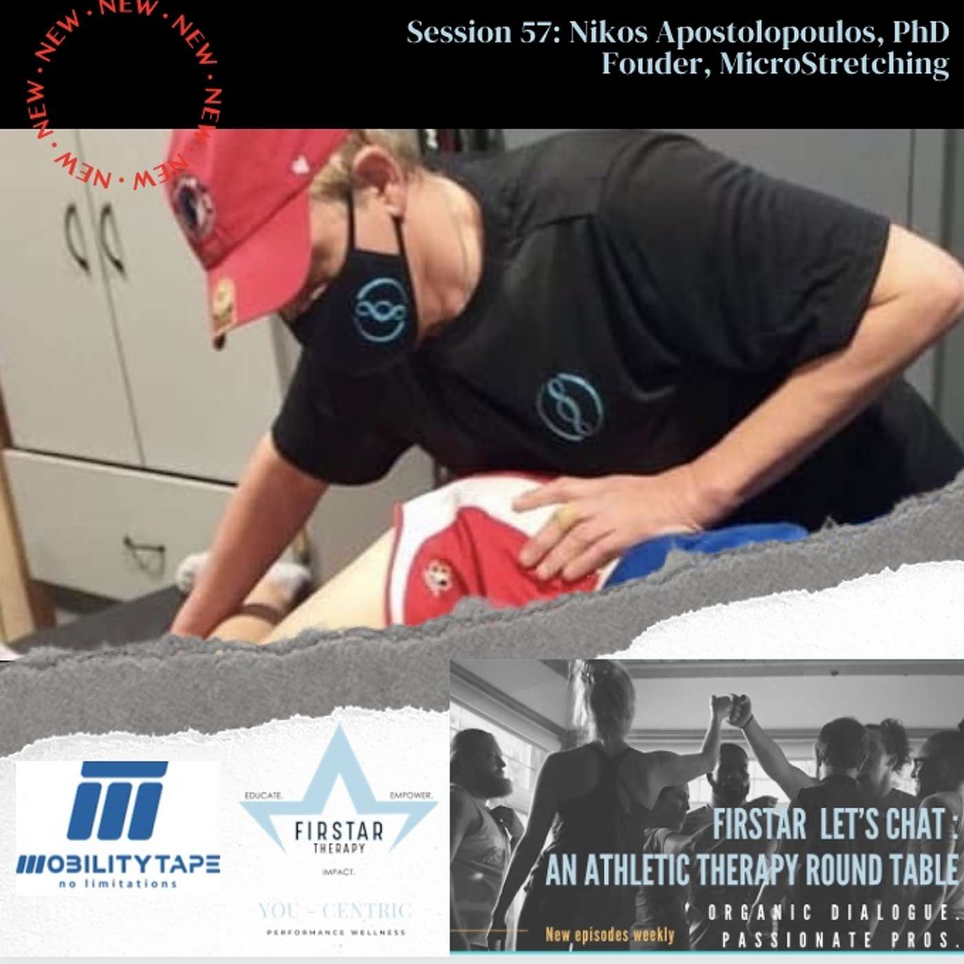 Session 57 (Jan 24 2021): Nikos Apostolopolous  Founder & Creator, Microstretching      TREAT THE WHOLE, NOT THE SUM OF THE PARTS
