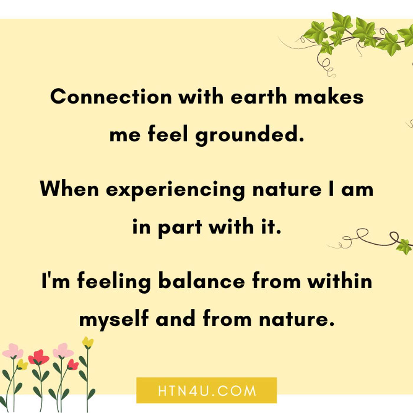 HTN4U Unlimiting Affirmations on Balance #206