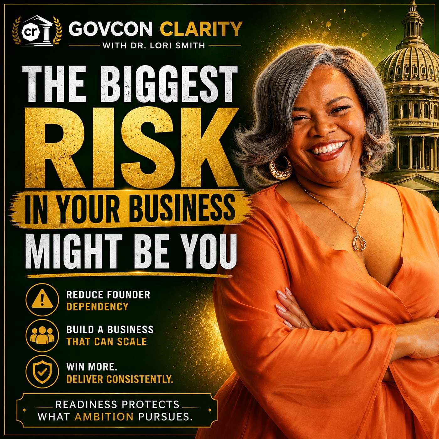 The Biggest Risk in Your Business Might Be You: How Founder Dependency Can Cost You Government Contracts episode artwork