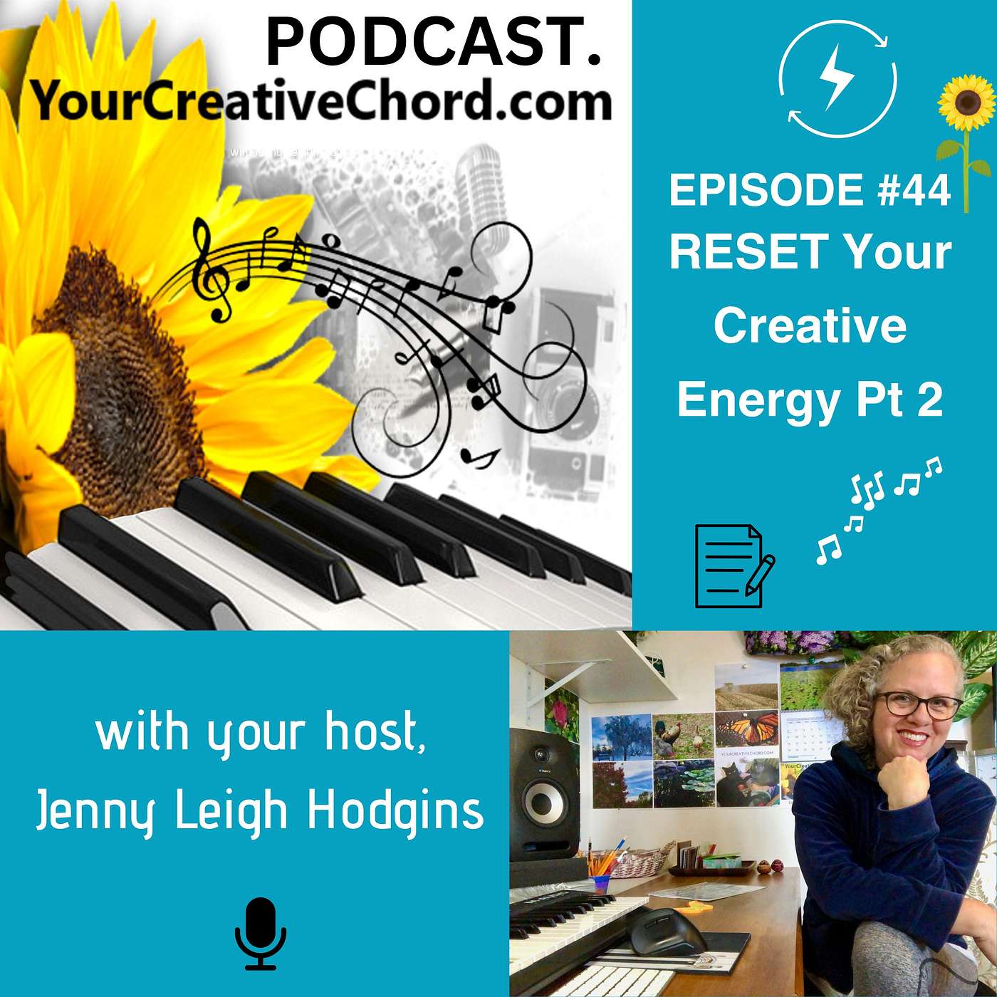 RESET Your Creative Energy Pt 2 | Your Creative Chord Podcast Ep 44