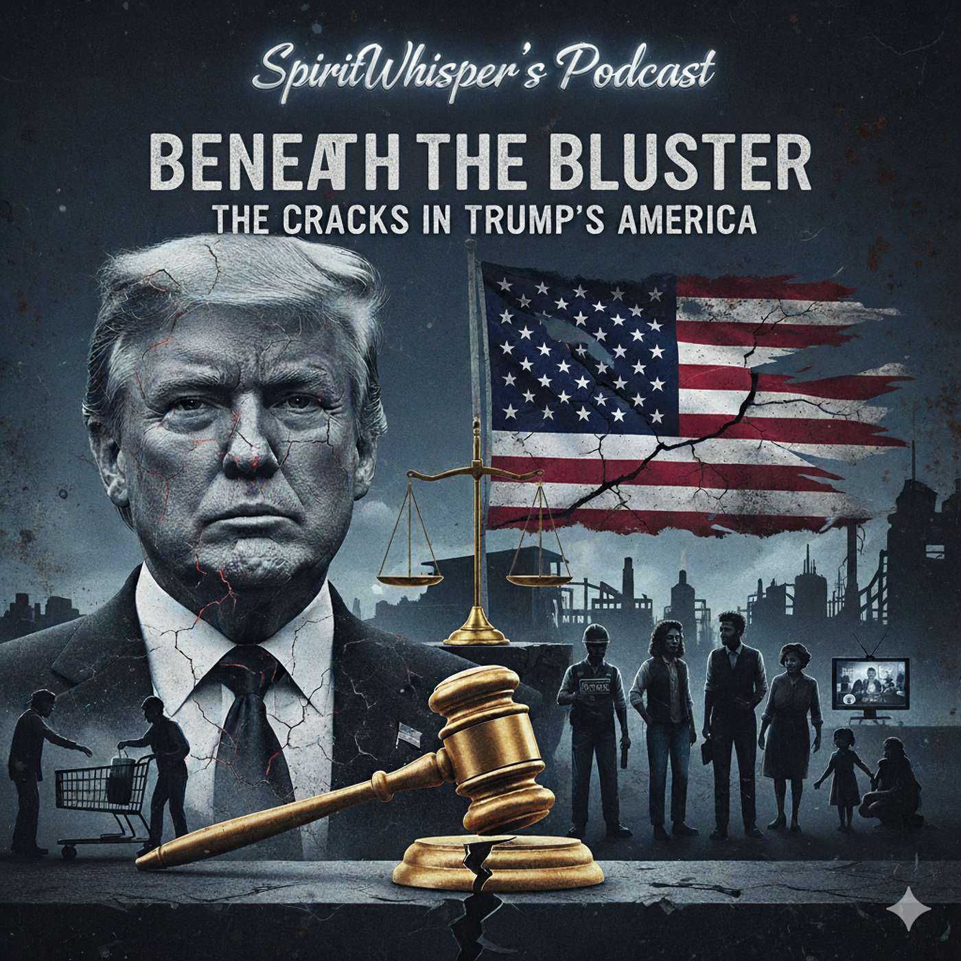 Beneath the Bluster: The Cracks in Trump's America episode artwork