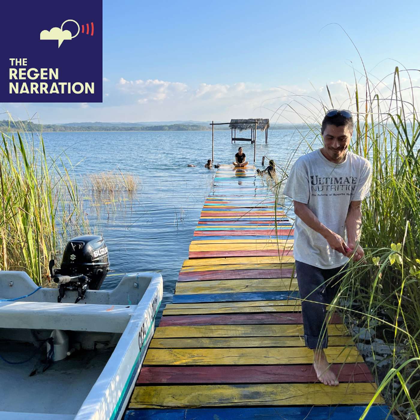 La Vida Es Hermosa: Dos amigos en un lago reflexionan sobre las raíces Mayas en Tikal, la guerra y la paz, y la esperanza que transmitimos a nuestros hijos