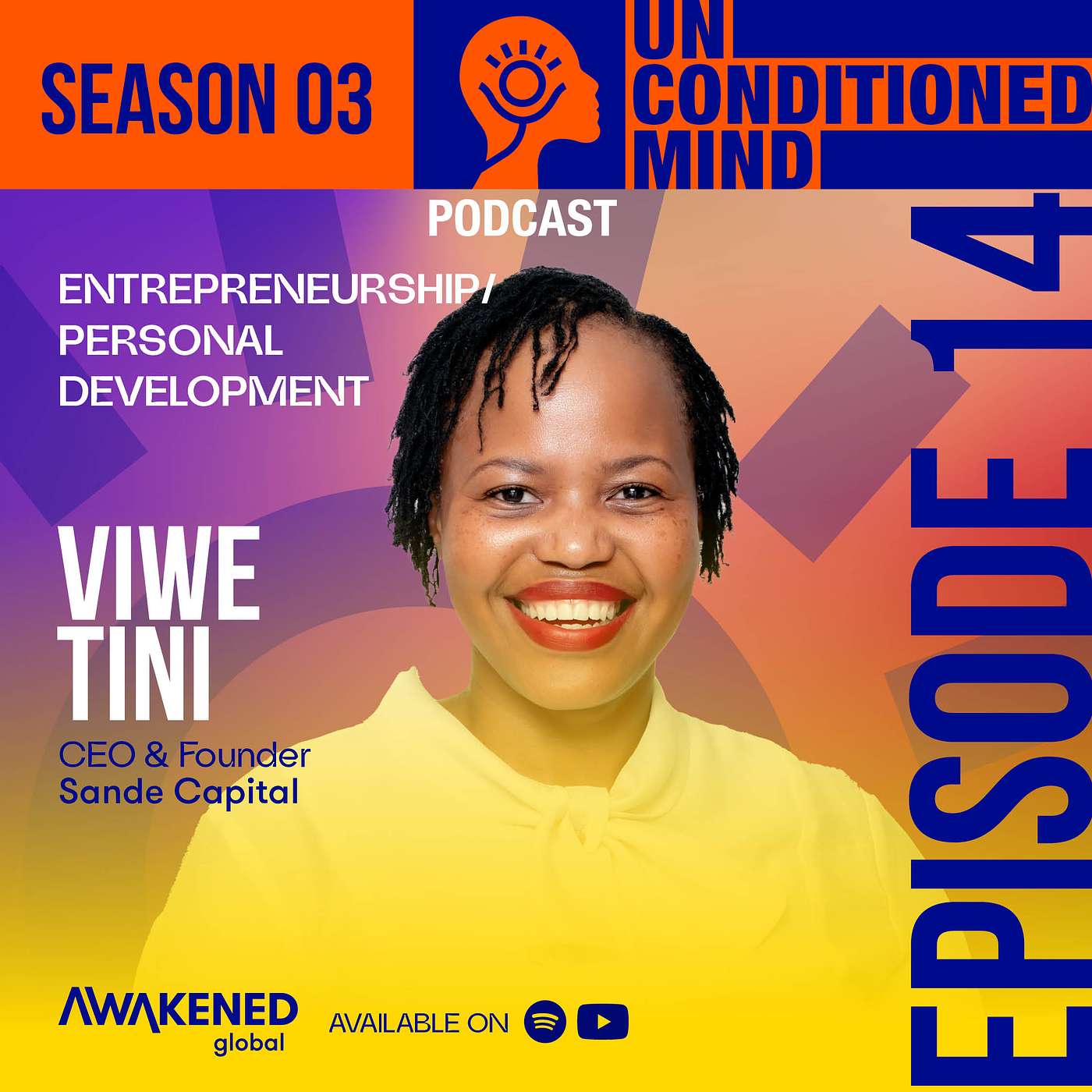Entrepreneurship, Personal Growth and Development by Viwe Tini Episode 14 episode artwork