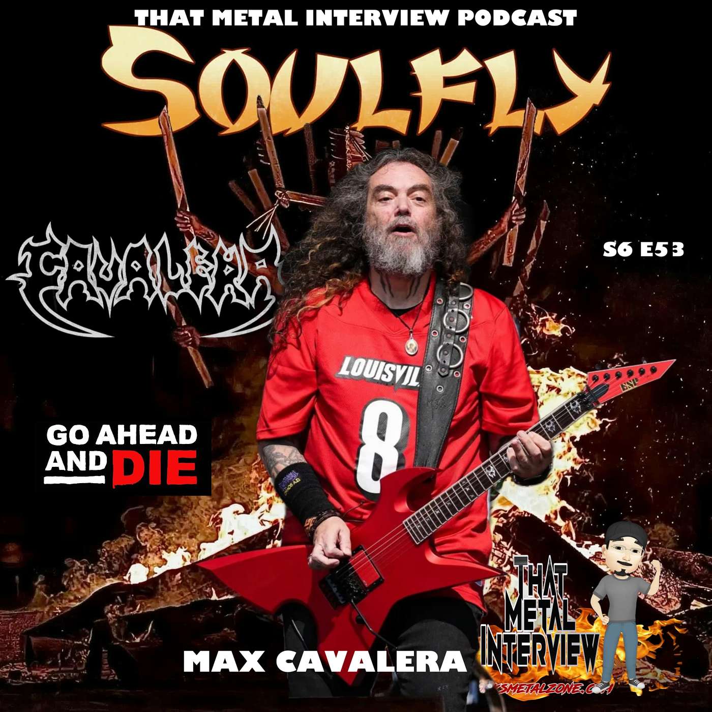 new chat w/ Max Cavalera of SOULFLY, CAVALERA & GO AHEAD AND DIE S6 E53