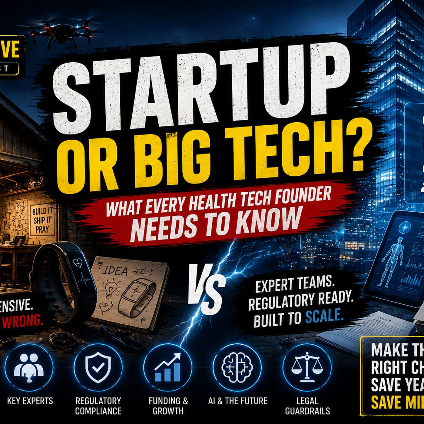 Health Tech Startups: From Garage to FDA episode artwork